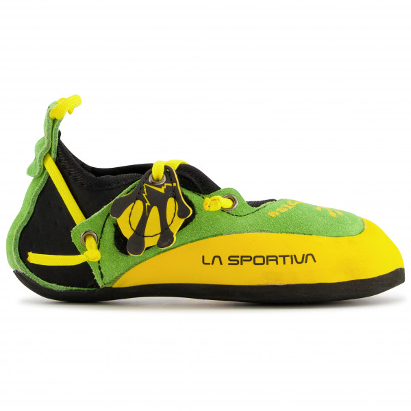 La Sportiva - Kids Stickit - Kletterschuhe Gr 26/27 gelb/grün/oliv von La Sportiva