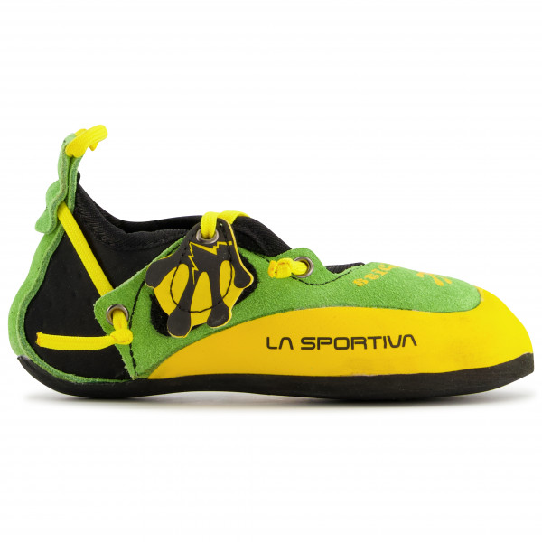 La Sportiva - Kids Stickit - Kletterschuhe Gr 30/31 gelb/grün/oliv von La Sportiva