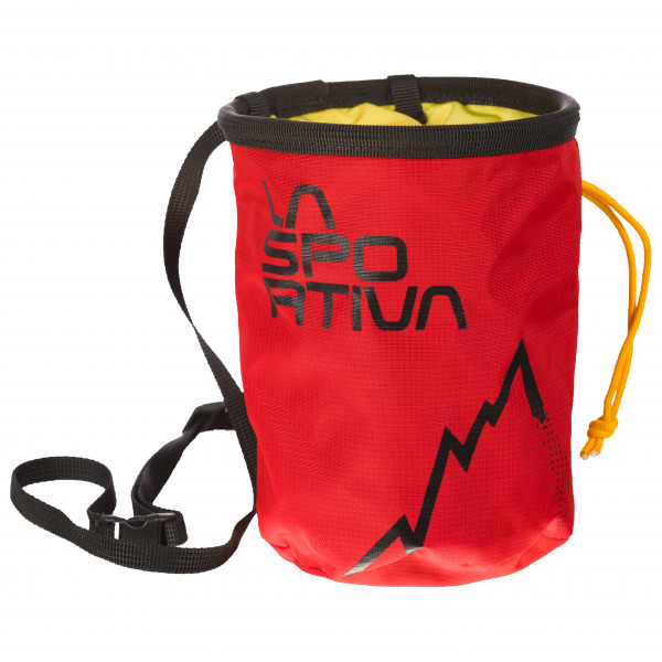 La Sportiva - LSP Chalk Bag - Chalkbag Gr One Size rot von La Sportiva