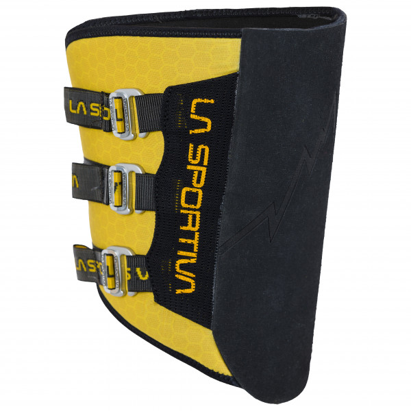 La Sportiva - Laspo Knee Pad Gr One Size schwarz/gelb von La Sportiva