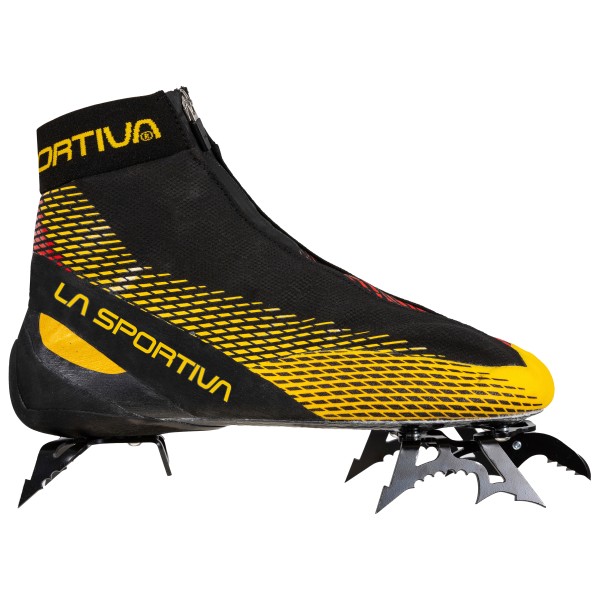 La Sportiva - Mega Ice Evo - Steigeisen Gr 37 schwarz/gelb von La Sportiva