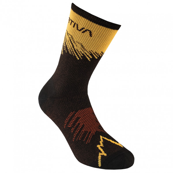 La Sportiva - Sky Socks - Laufsocken Gr L;M;S;XL;XXL grau;rosa;schwarz von La Sportiva