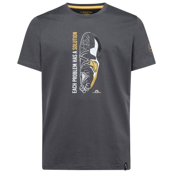 La Sportiva - Solution - T-Shirt Gr L;M;S;XL grau/blau von La Sportiva