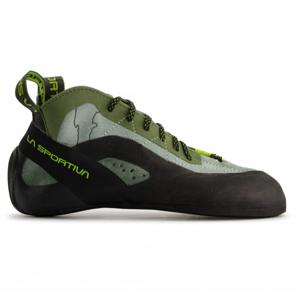 La Sportiva - TC Pro - Kletterschuhe Gr 38,5 schwarz/oliv von La Sportiva