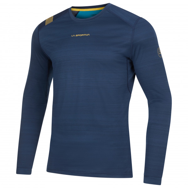 La Sportiva - Tour Long Sleeve - Funktionsshirt Gr L;M;S;XL;XXL blau;grau;orange/gelb von La Sportiva