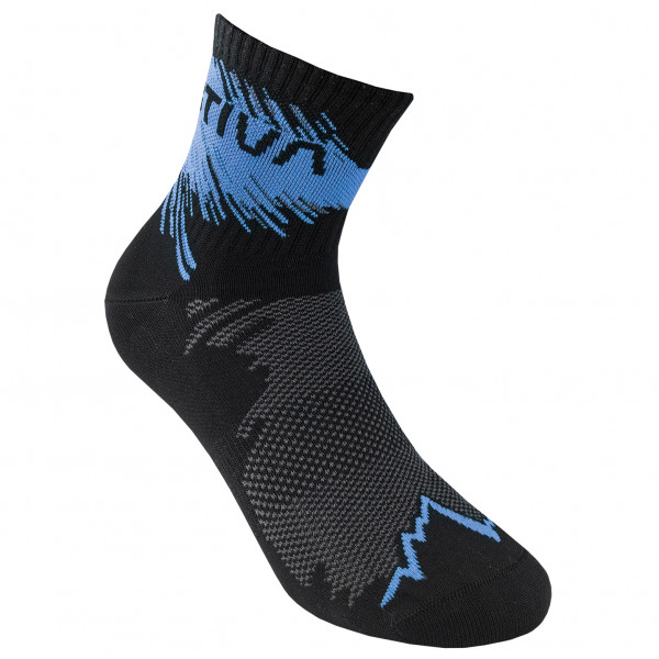 La Sportiva - Trail Running Socks - Laufsocken Gr L schwarz von La Sportiva