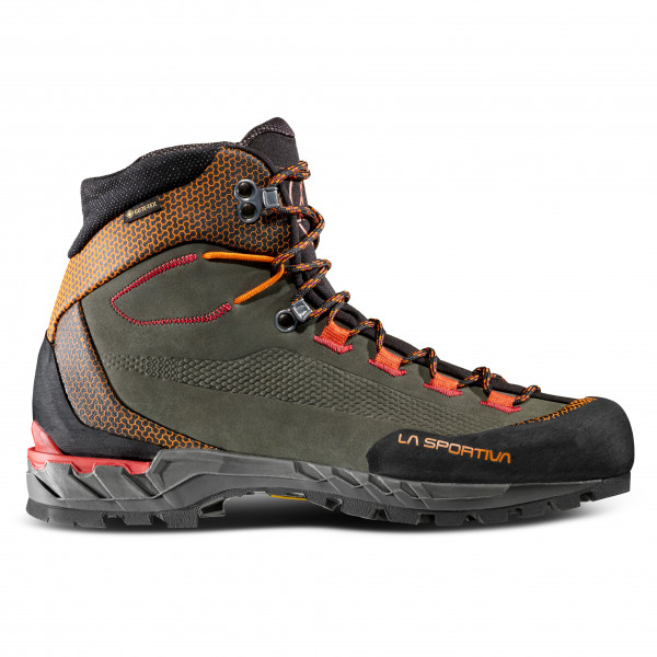 La Sportiva - Trango Tech Leather GTX - Bergschuhe Gr 42,5 braun/oliv/grau von La Sportiva