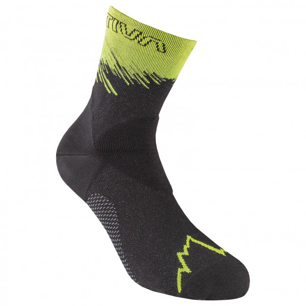 La Sportiva - Ultra Running Socks - Laufsocken Gr L grau von La Sportiva