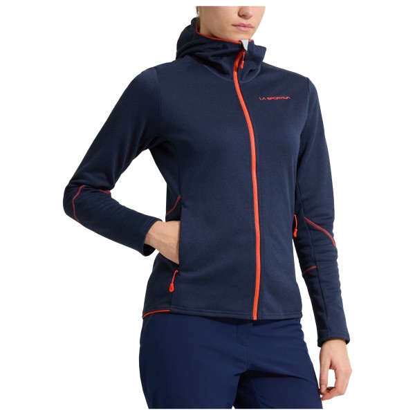 La Sportiva - Women's Cosmic Hoody - Fleecejacke Gr L blau von La Sportiva