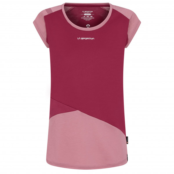 La Sportiva - Women's Hold T-Shirt - Funktionsshirt Gr L;S;XS rot;türkis von La Sportiva