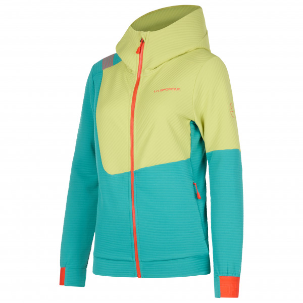 La Sportiva - Women's Mood Hoody - Fleecejacke Gr L türkis von La Sportiva