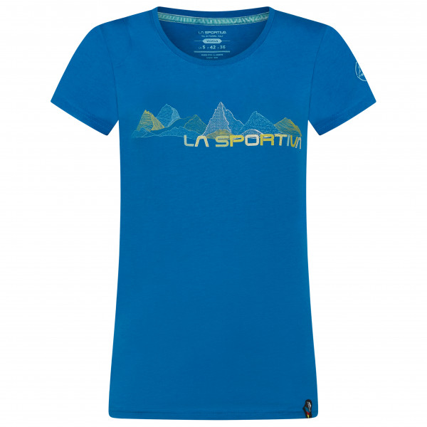 La Sportiva - Women's Peaks - T-Shirt Gr L;M;S;XL;XS rot von La Sportiva