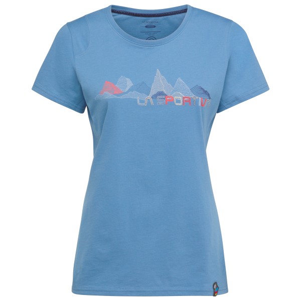 La Sportiva - Women's Peaks - T-Shirt Gr M blau von La Sportiva