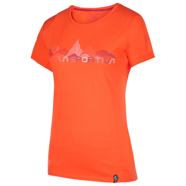 La Sportiva - Women's Peaks - T-Shirt Gr XS rot von La Sportiva