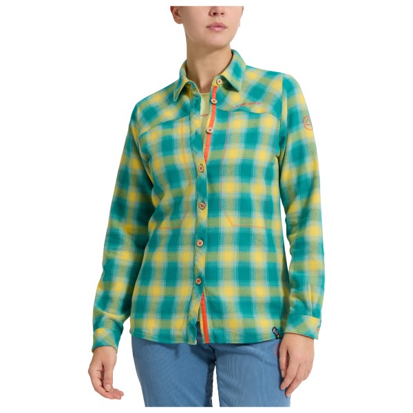 La Sportiva - Women's Rambler Flannel Shirt - Hemd Gr L;M;S;XL;XS bunt;grau von La Sportiva