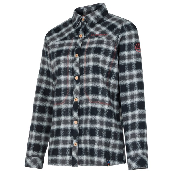 La Sportiva - Women's Rambler Flannel Shirt - Hemd Gr L grau von La Sportiva