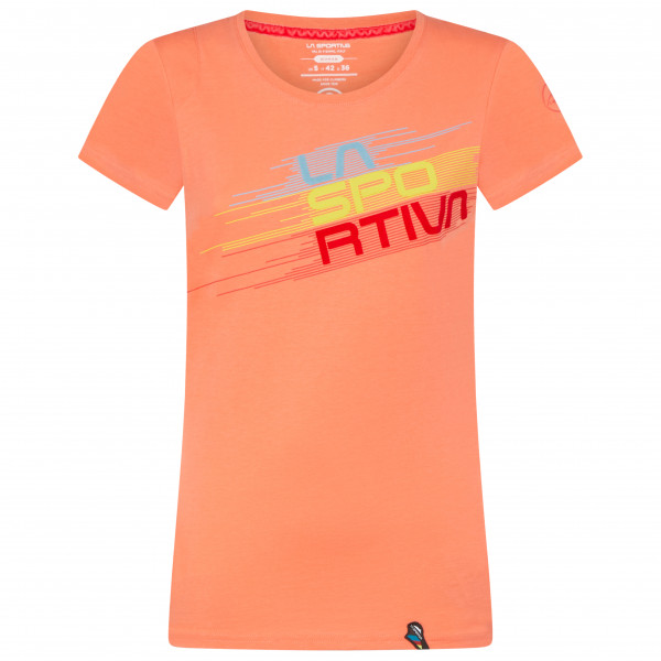 La Sportiva - Women's Stripe Evo - T-Shirt Gr M rot von La Sportiva