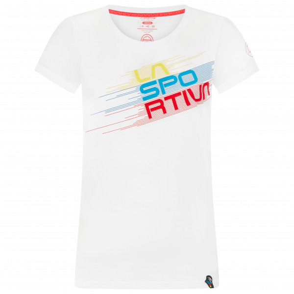 La Sportiva - Women's Stripe Evo - T-Shirt Gr M weiß von La Sportiva