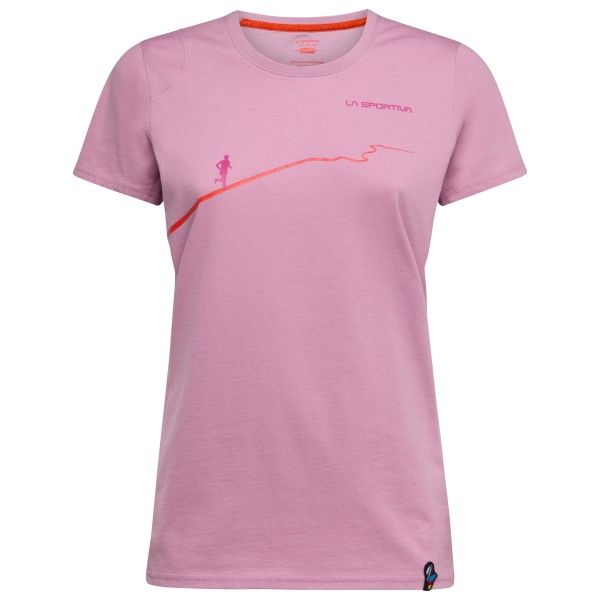 La Sportiva - Women's Trail - T-Shirt Gr L rosa von La Sportiva