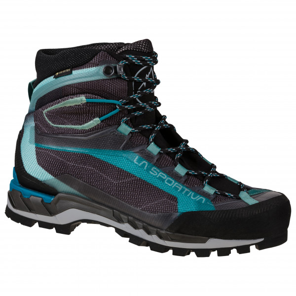 La Sportiva - Women's Trango Tech GTX - Bergschuhe Gr 36,5 schwarz/grau/türkis von La Sportiva