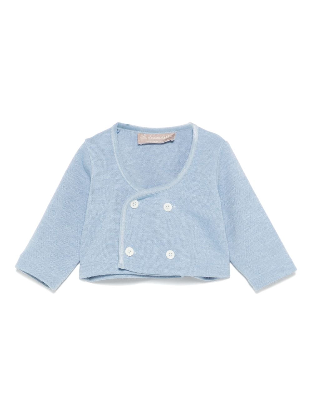 La Stupenderia double-breasted cardigan - Blue von La Stupenderia