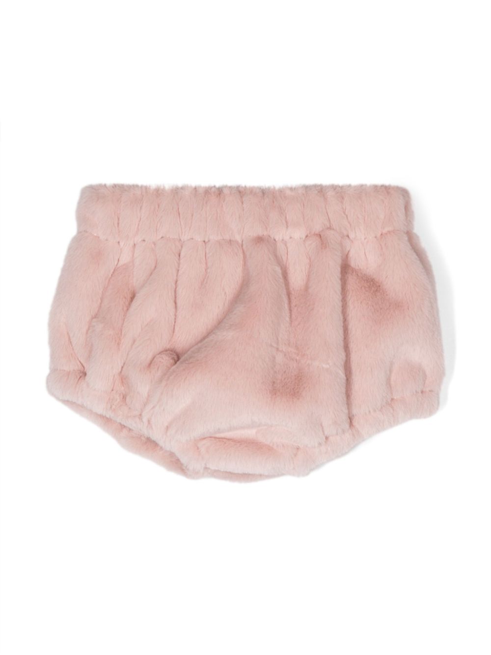 La Stupenderia faux-fur cotton bloomers - Pink von La Stupenderia