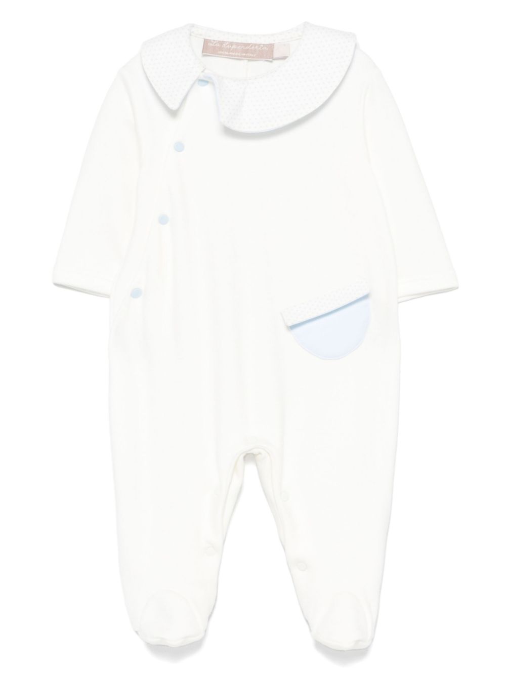 La Stupenderia jersey pajamas - White von La Stupenderia