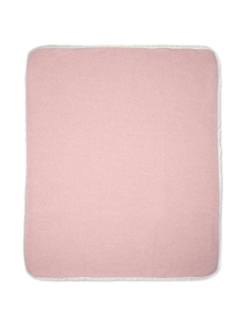 La Stupenderia lace-trim blanket - Pink von La Stupenderia