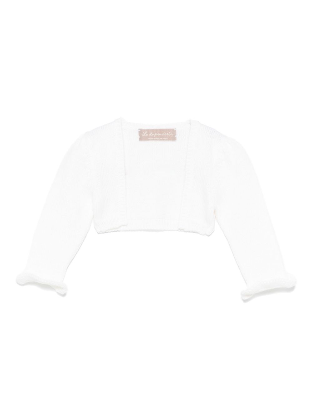 La Stupenderia long-sleeve cardigan - White von La Stupenderia