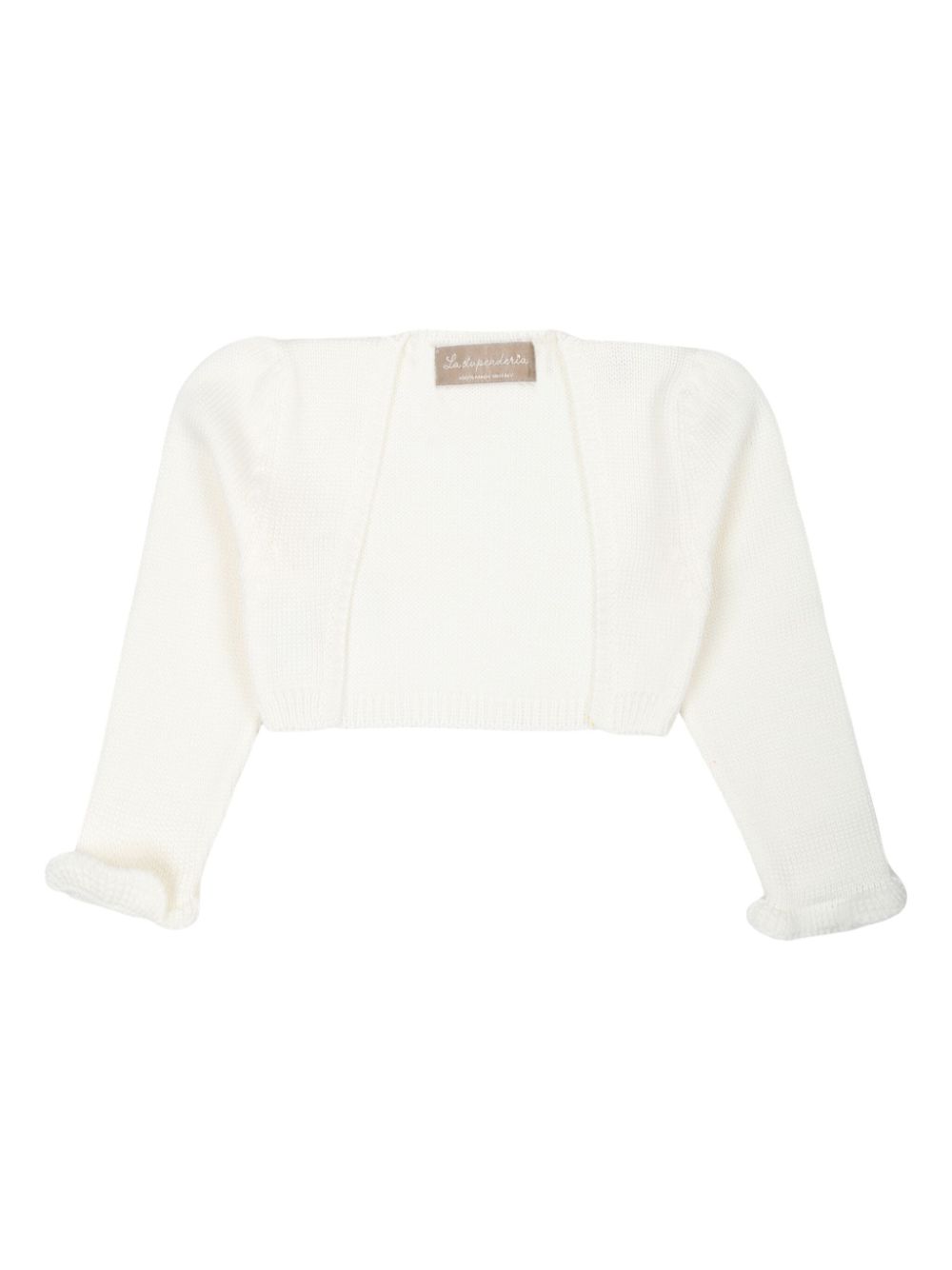 La Stupenderia long-sleeved cardigan - White von La Stupenderia