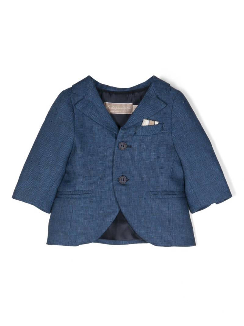 La Stupenderia single-breasted blazer - Blue von La Stupenderia