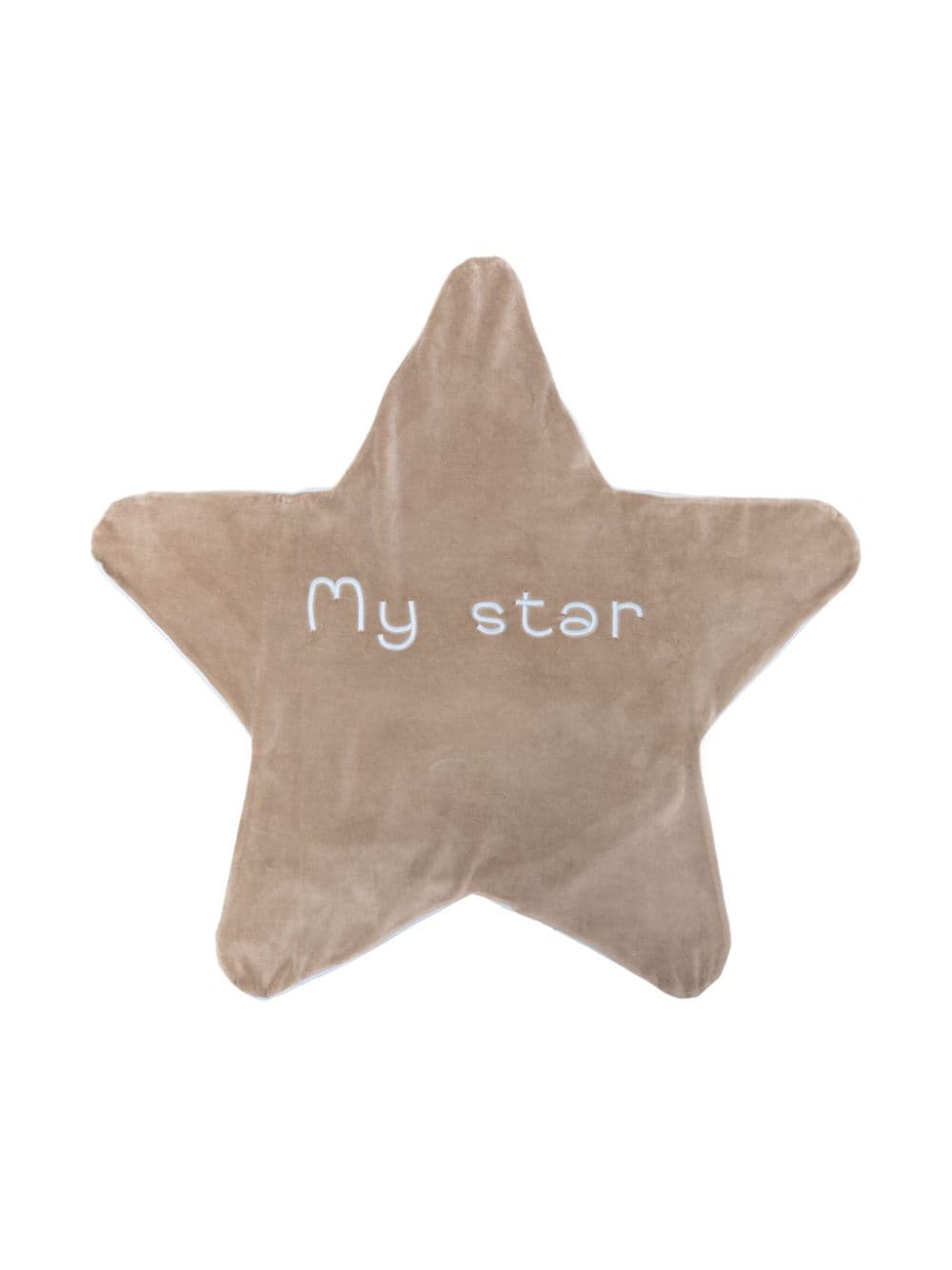 La Stupenderia star-shape cotton blanket - Brown von La Stupenderia