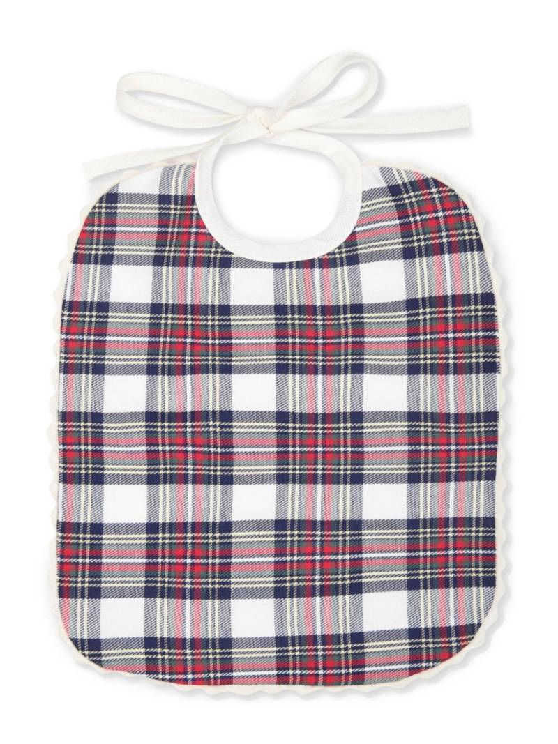 La Stupenderia tartan bib - Red von La Stupenderia