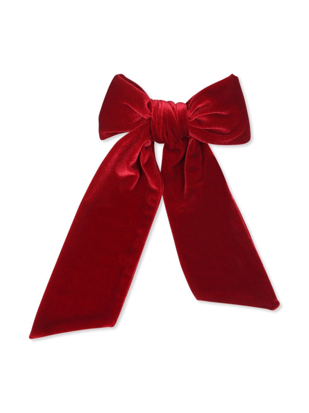 La Stupenderia velvet hair bow - Red von La Stupenderia