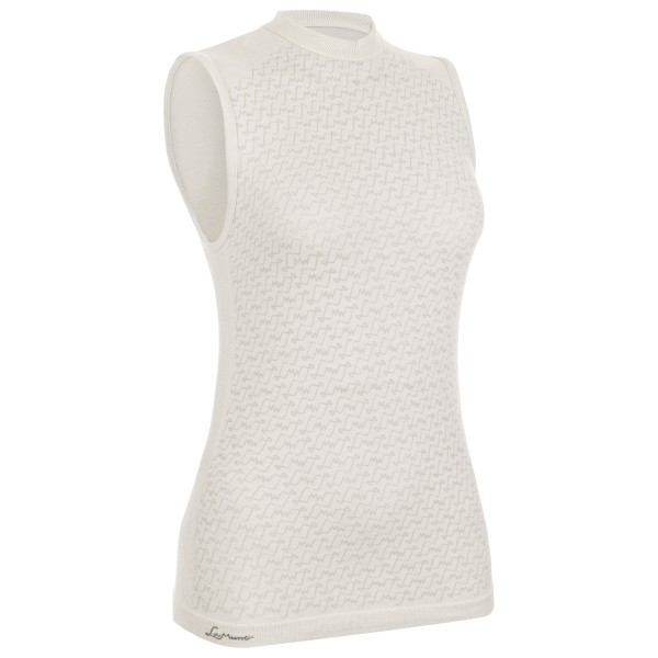 LaMunt - Women's Alice Cashmere Baselayer Top - Merinounterwäsche Gr 34 weiß/grau von LaMunt