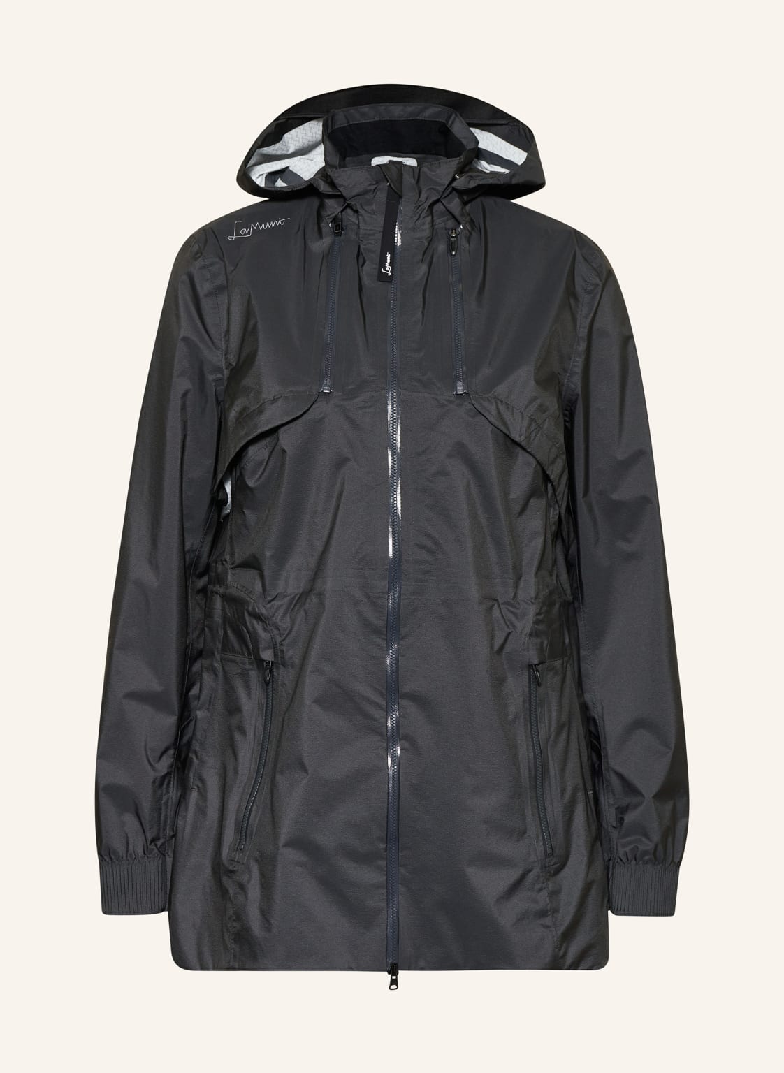 Lamunt 2-in1-Regenjacke Linda grau von LaMunt