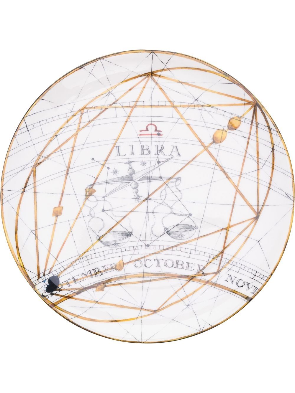 Laboratorio Paravicini Libra dinner plate (20cm) - Neutrals von Laboratorio Paravicini