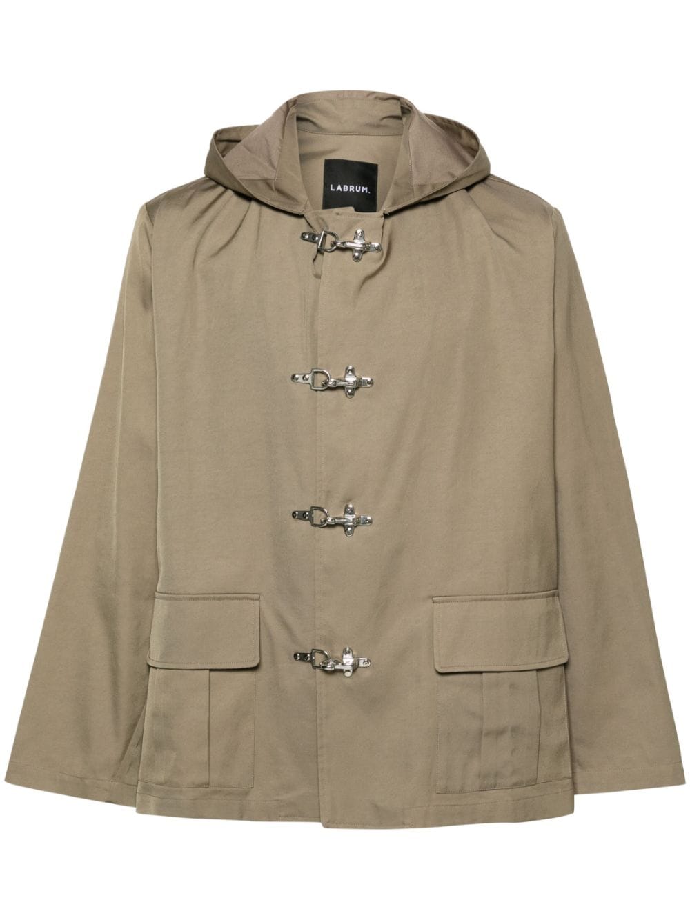 Labrum London Tree hooded jacket - Green von Labrum London