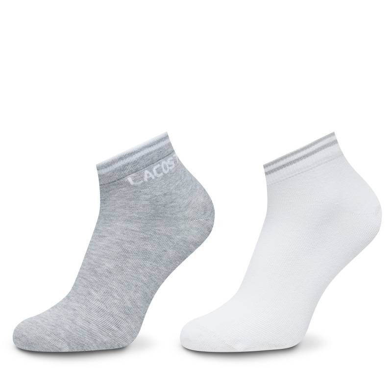 2er-Set niedrige Unisex-Socken Lacoste RA4187 Bunt von Lacoste