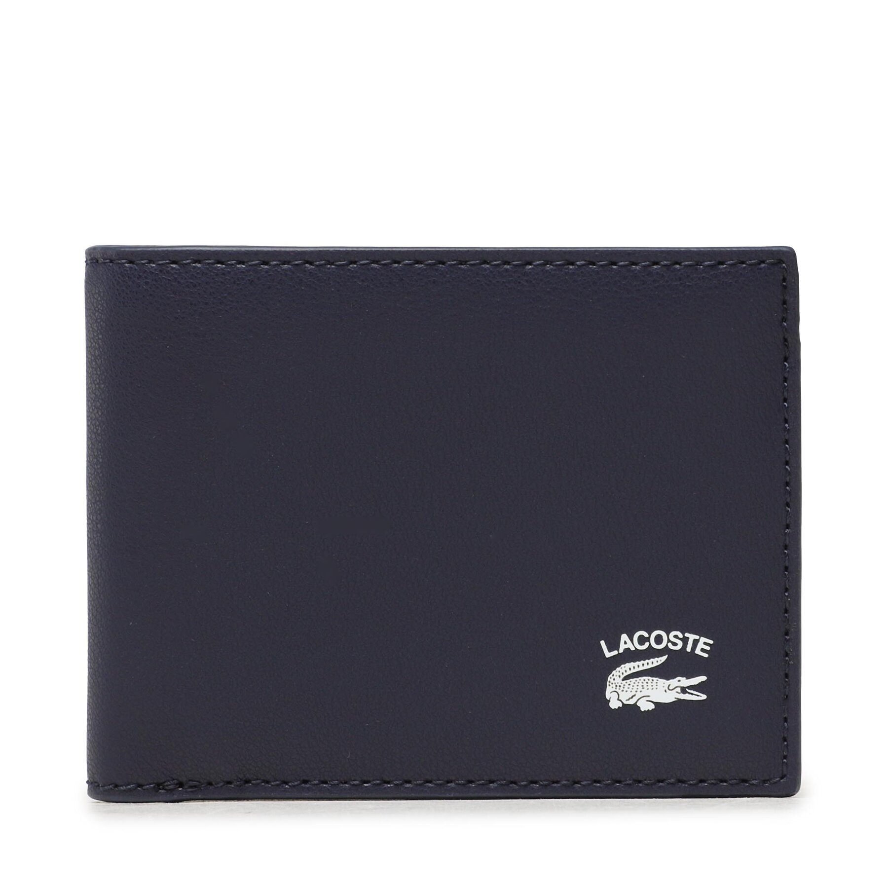 Große Herren Geldbörse Lacoste S Billfold NH4014PN Dunkelblau von Lacoste