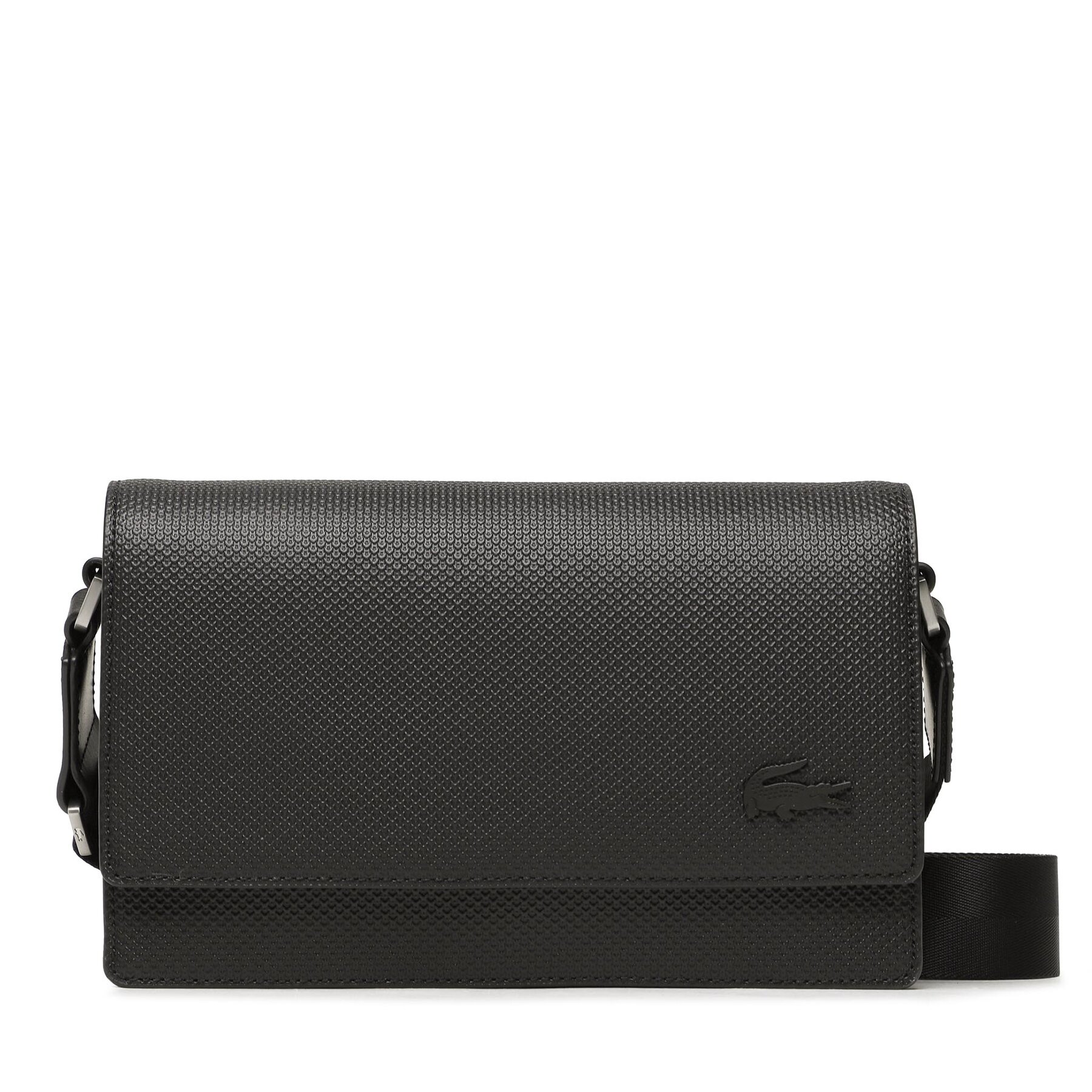 Handtasche Lacoste Flap Reporter Bag NU4118CE Schwarz Handtasche Lacoste Flap Reporter Bag NU4118CE Schwarz von Lacoste