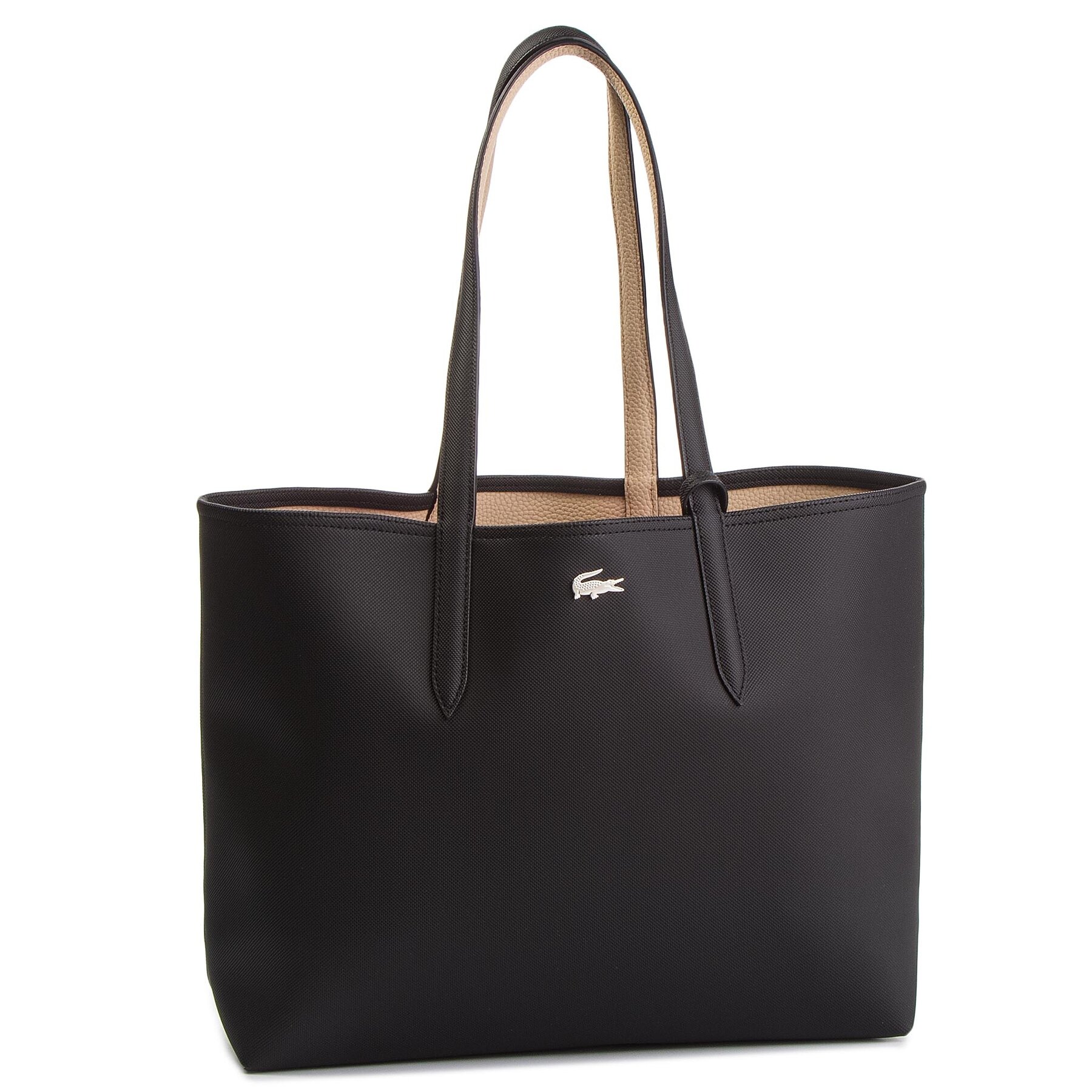 Handtasche Lacoste Shopping Bag NF2142AA Schwarz von Lacoste