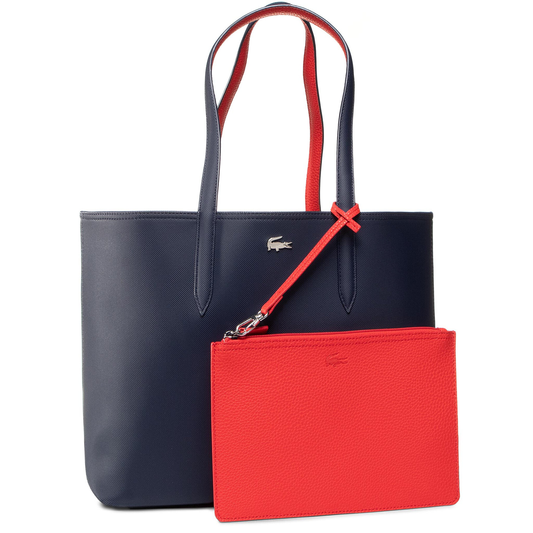 Handtasche Lacoste Shopping Bag NF2142AA Rot von Lacoste