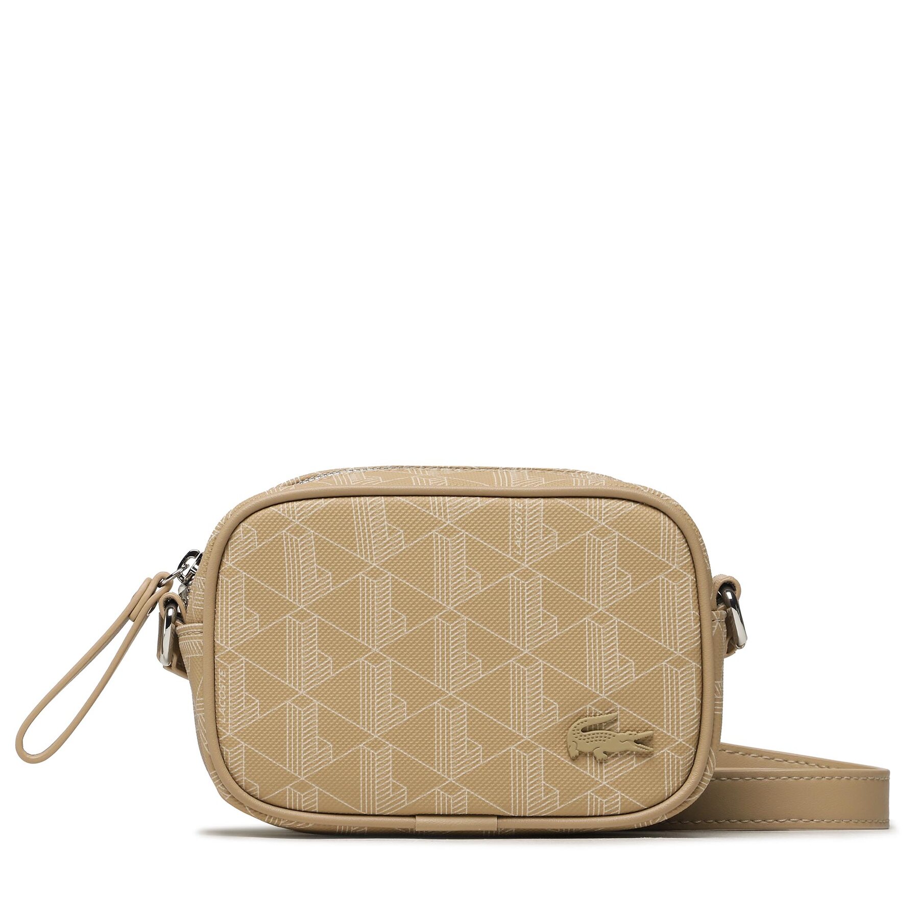 Handtasche Lacoste Xs Crossover Bag NF4276DG Beige von Lacoste