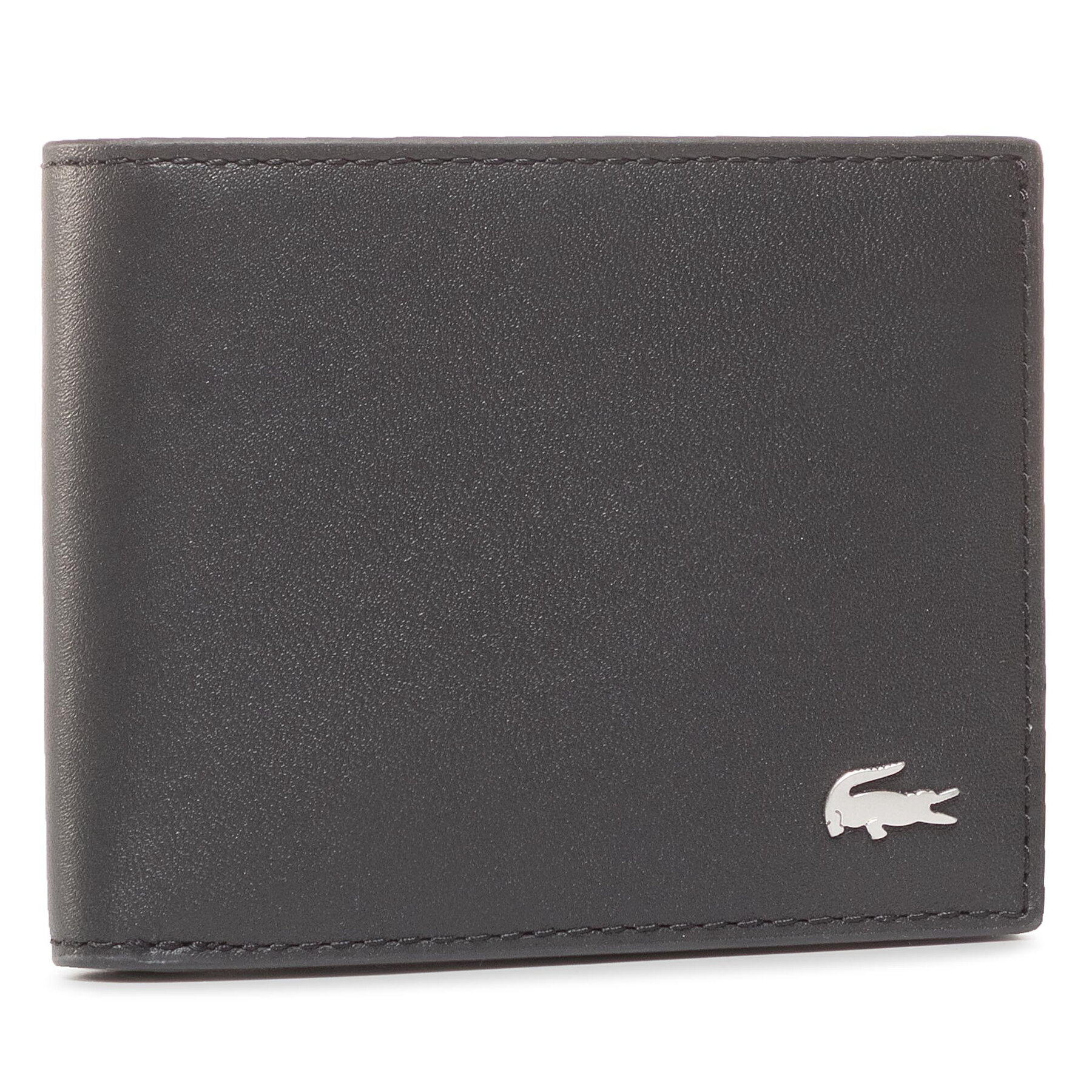 Kleine Herren Geldbörse Lacoste S Slim Billfold Id Slot NH1407FG Schwarz von Lacoste