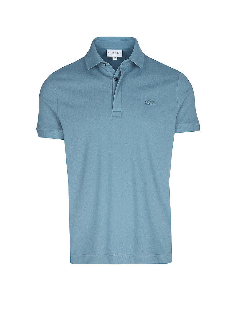 LACOSTE Poloshirt blau | L von Lacoste