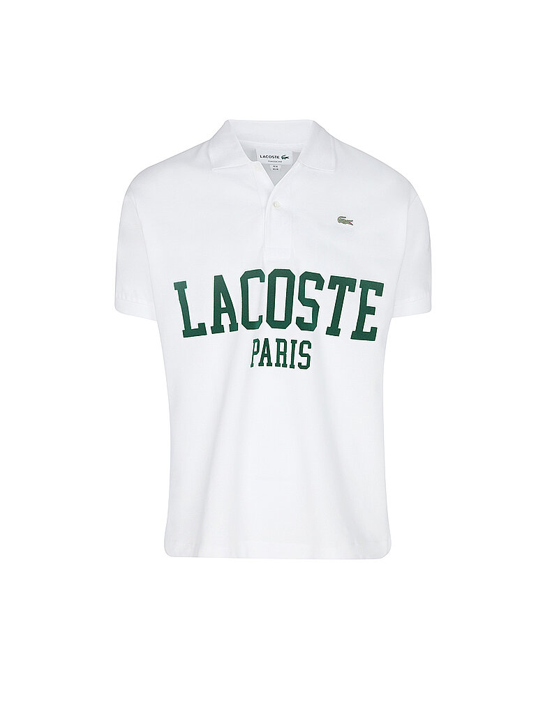 LACOSTE Poloshirt weiss | M von Lacoste