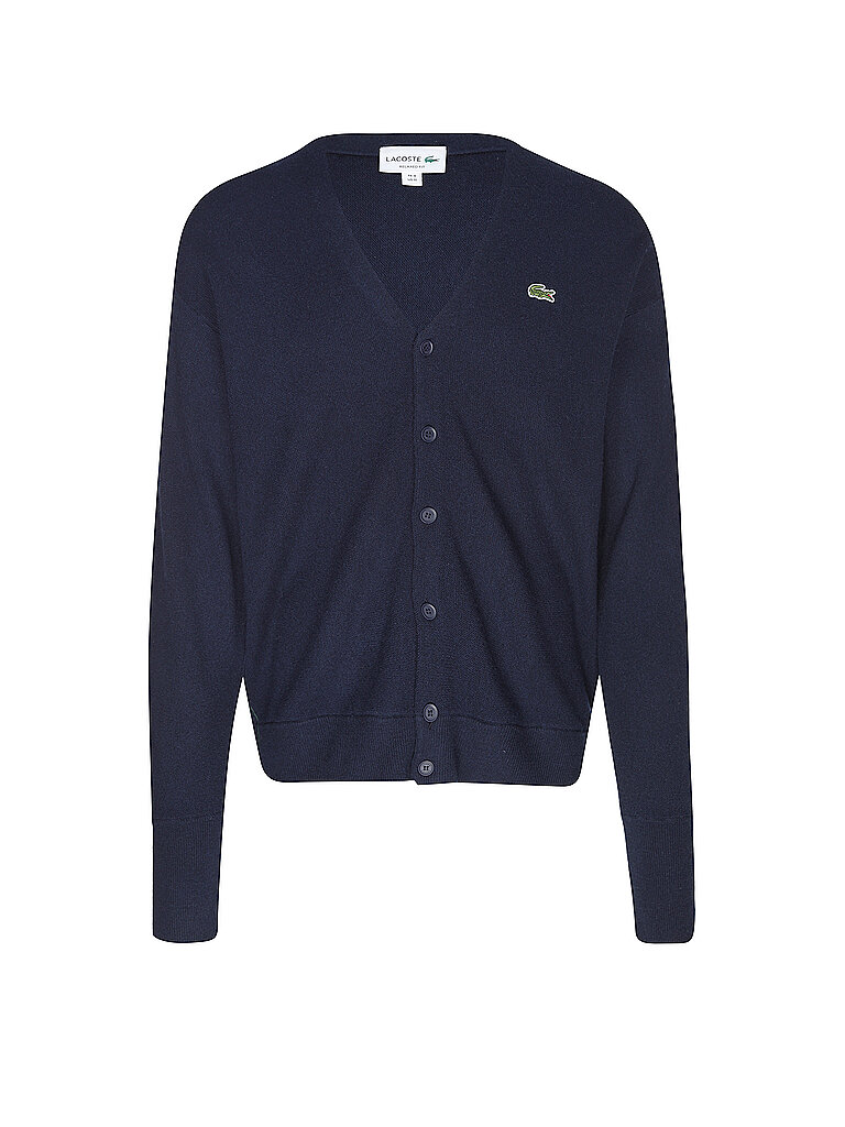 LACOSTE Strickjacke dunkelblau | L von Lacoste