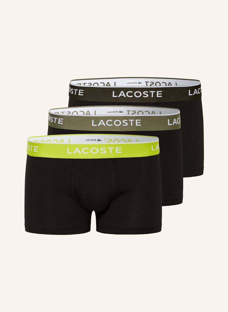 Lacoste 3er-Pack Boxershorts blau von Lacoste