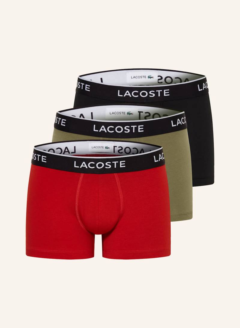 Lacoste 3er-Pack Boxershorts gruen von Lacoste